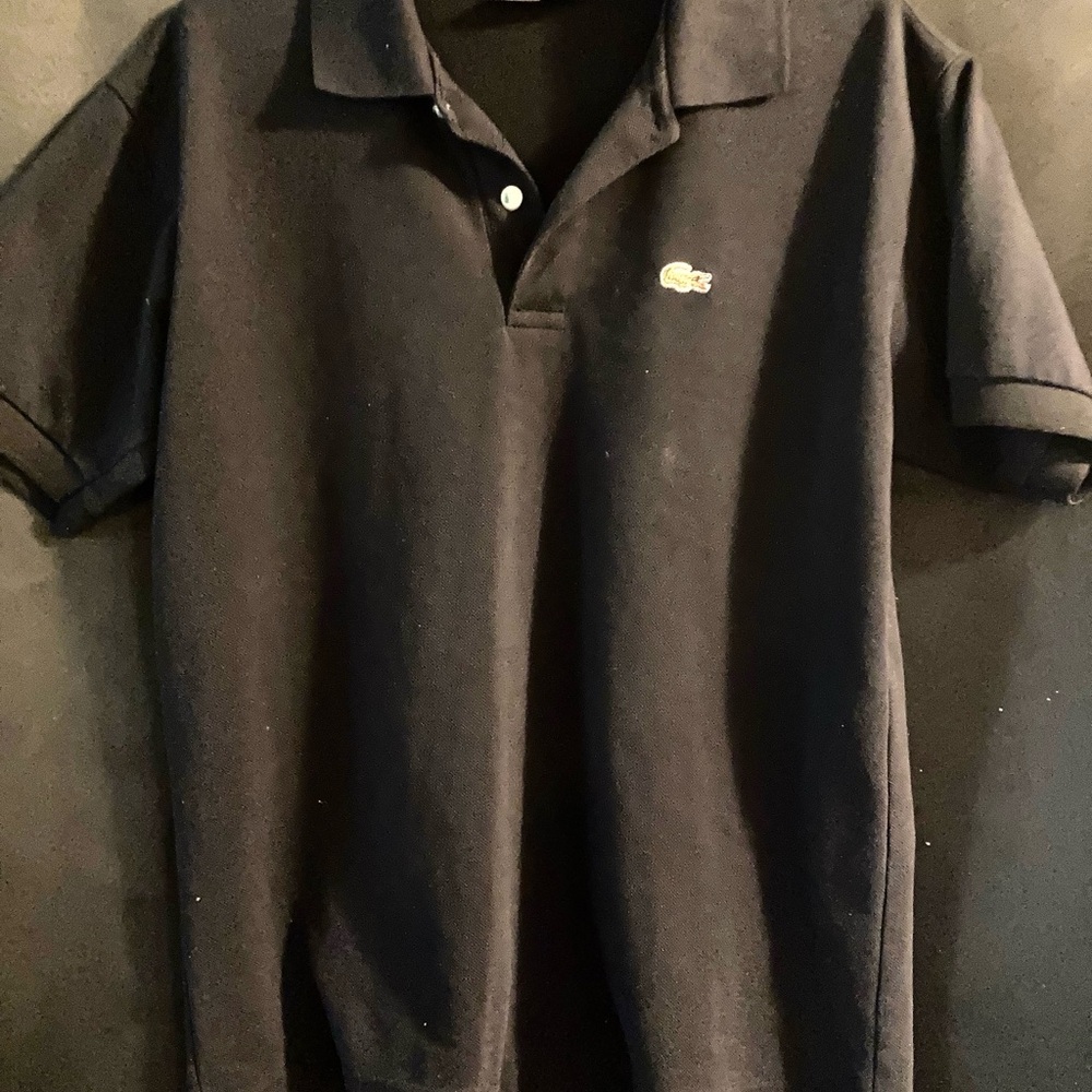 Lacoste Men's Polo Shirt in Black